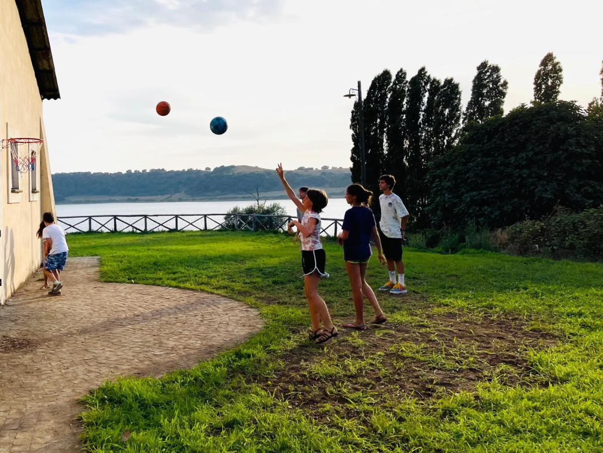 Agriturismo Potrero Grande Sul Lago Di Martignano Con Spiaggia Campagnano Di Roma Luaran gambar